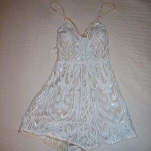 Lulu's Cream Lace Chemise